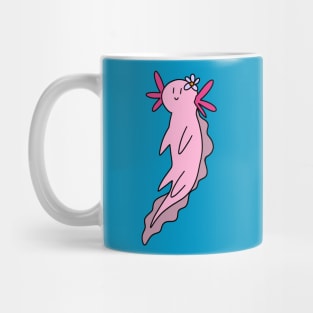 Flower Axolotl Mug